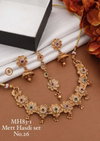 82 Mh Matte Hasadi Set Type Necklace Wholesale Price In Surat